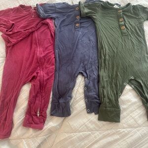 Larkspur baby rompers 6-12 months